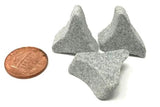steel kit ceramic media acts angle cut tri stars
