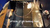 turnkey series anodizing option st-55 settling tank