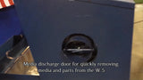 wedge 5 media discharge door turnkey series high polish buff